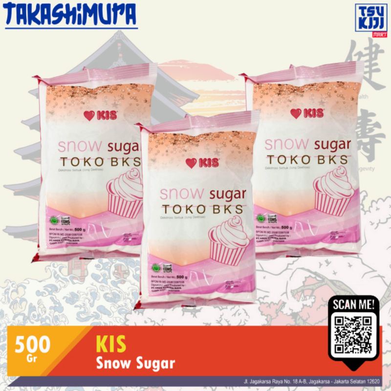 

kis snow sugar 500gr