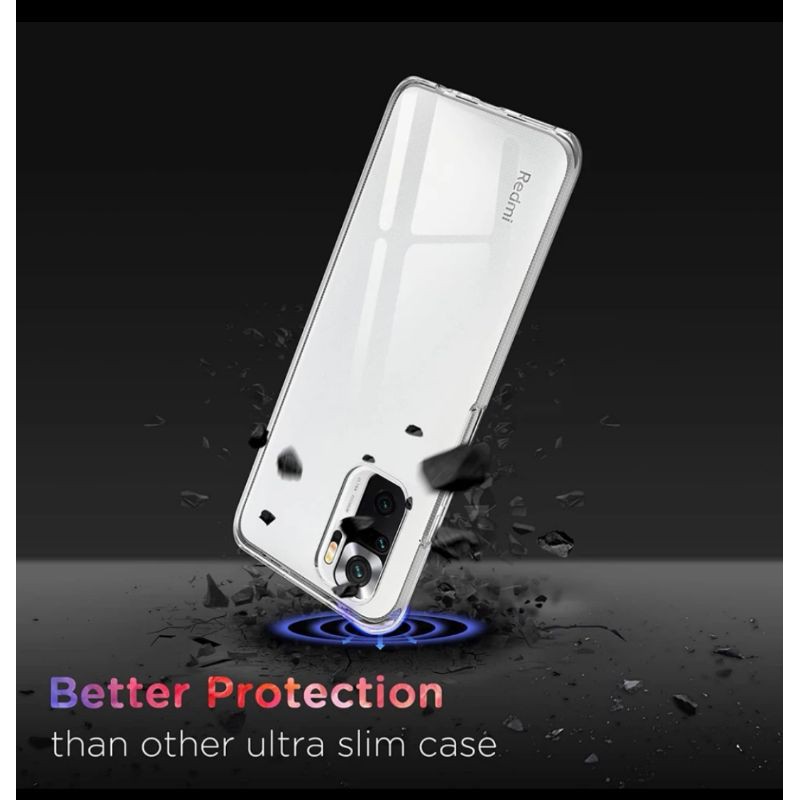 Clear case Redmi Note10ProMax 10 10Pro 10ProMax ProMax Pro Max Silicon Softcase Bening Casing Cover