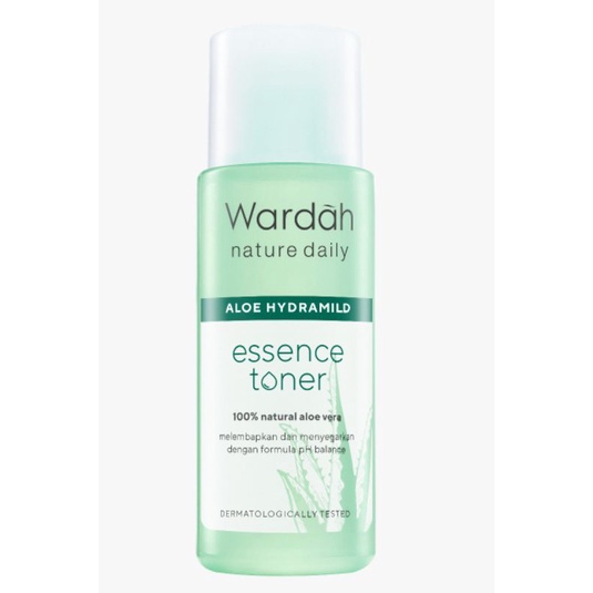 Wardah 100ml 4in1 Toner Essenses Mask Masker Wajah Face Mist Nature Daily Aloe Hydramild Essence