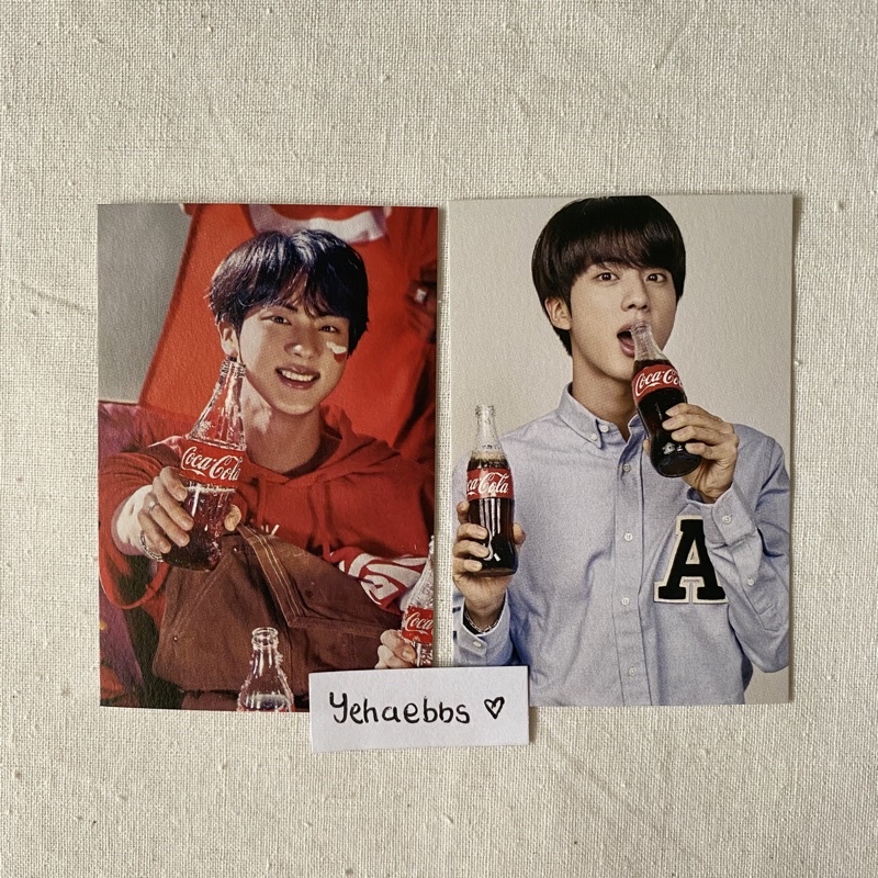 PC BTS jin coca cola