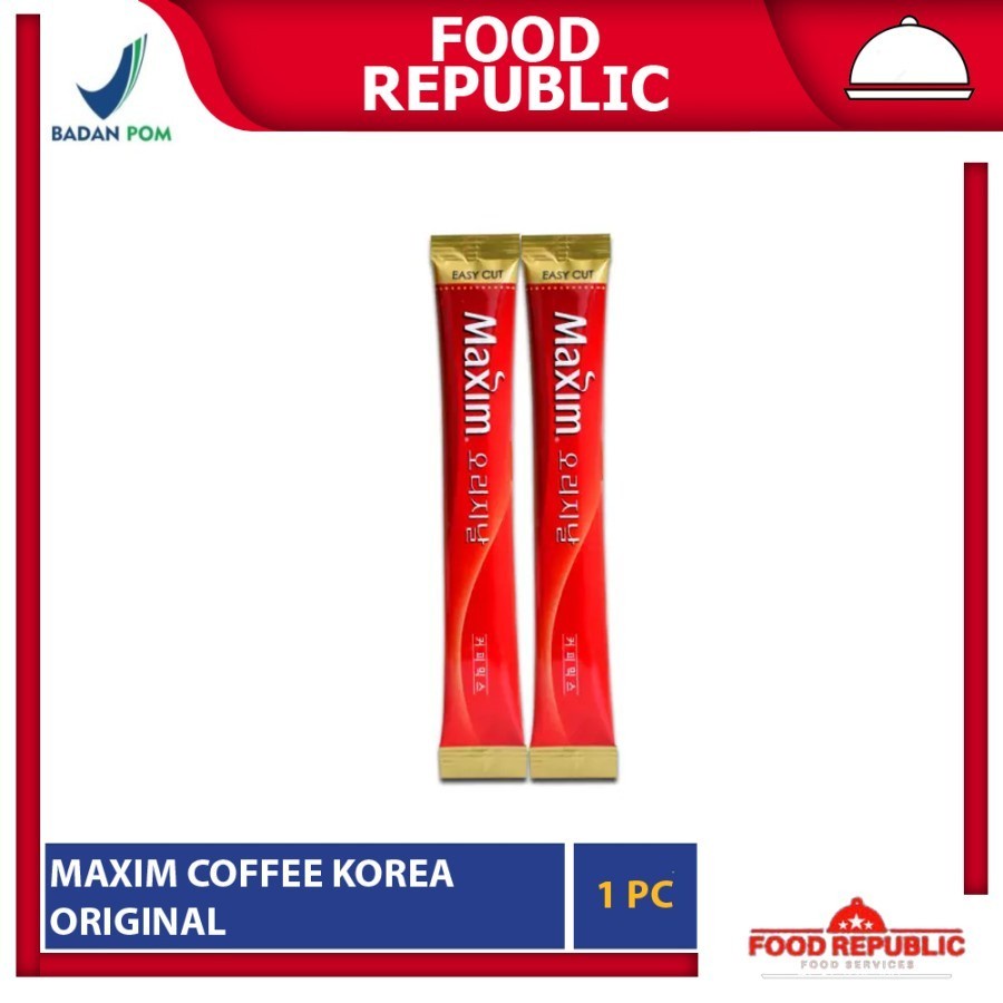 

MAXIM COFFEE 1 SACHET ORIGINAL KOREA FAV INSTANT