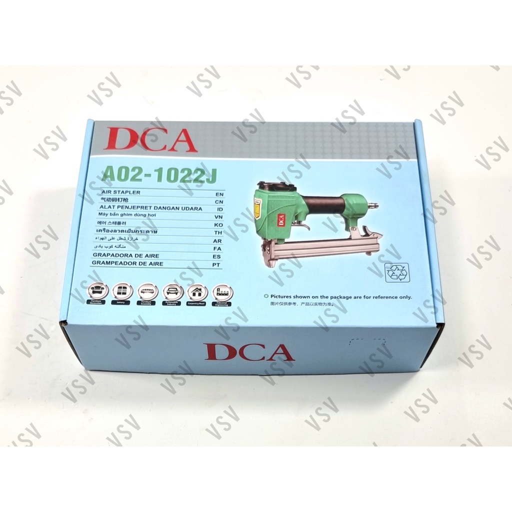 DCA Air Stapler A02-1022J Mesin Staples angin Alat Stapler tembak Staples Tembak