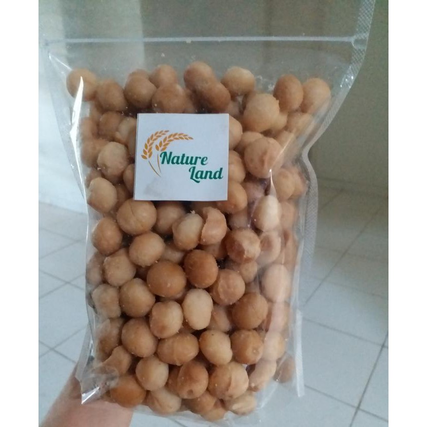 

Terfavorit Roasted Macadamia Nut 250 gr (Kacang Macadamia Panggang)