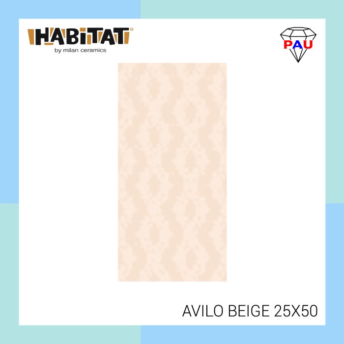 Keramik Dinding HABITAT AVILO 25x50 - Beige