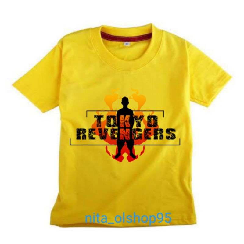 baju tokyo revengers kaos anak karakter