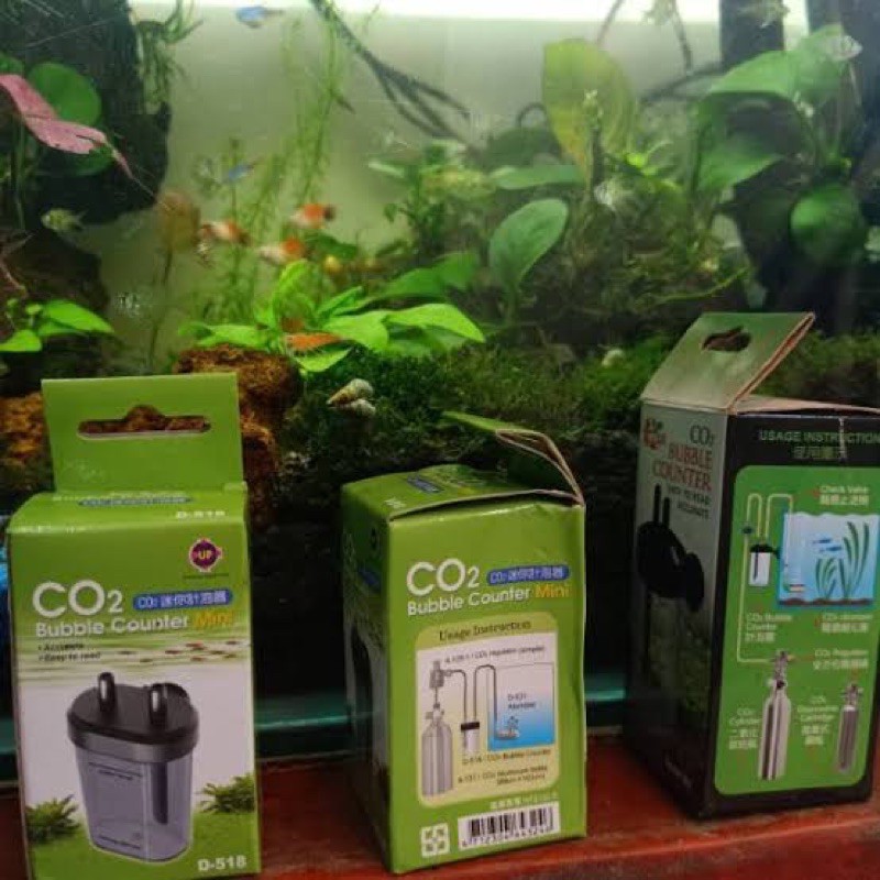 Bubble Counter mini co2 aquascape
