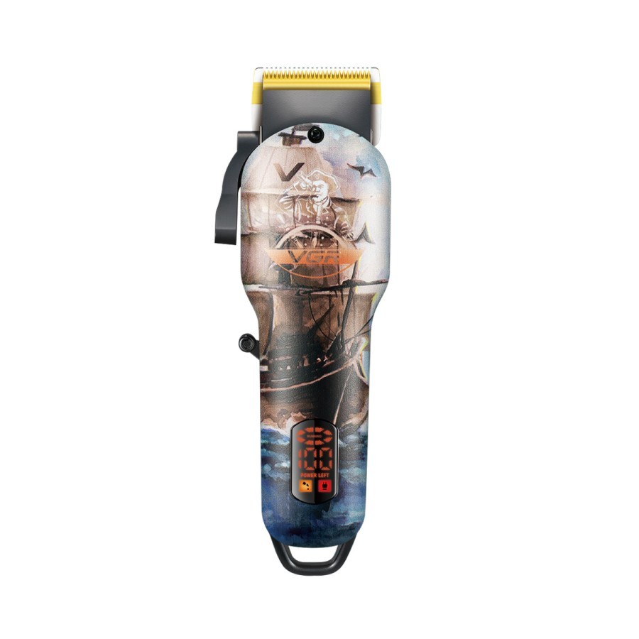 Hair Clipper VGR V-689 V 689 Alat Cukur Rambut TITANIUM Coating Blades