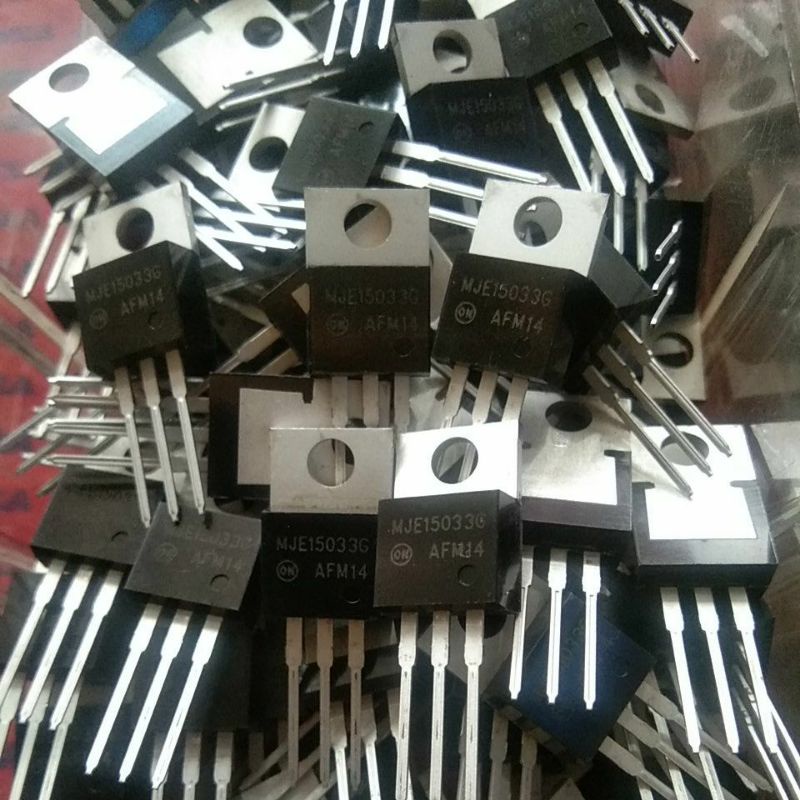 Mje 15032/15033 sepasang transistor mje15032/33 Onsemi