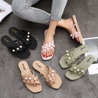 Sandal Jepit Wanita Strap Bunga MC-VT 93