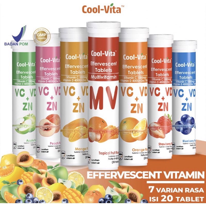 COOL VITA VITAMIN ISI 20PCS