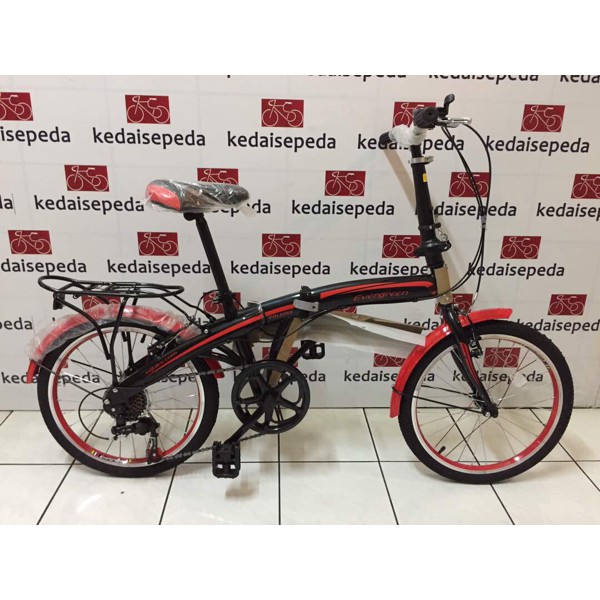 Sepeda Lipat 20&39 Evergreen 1208
