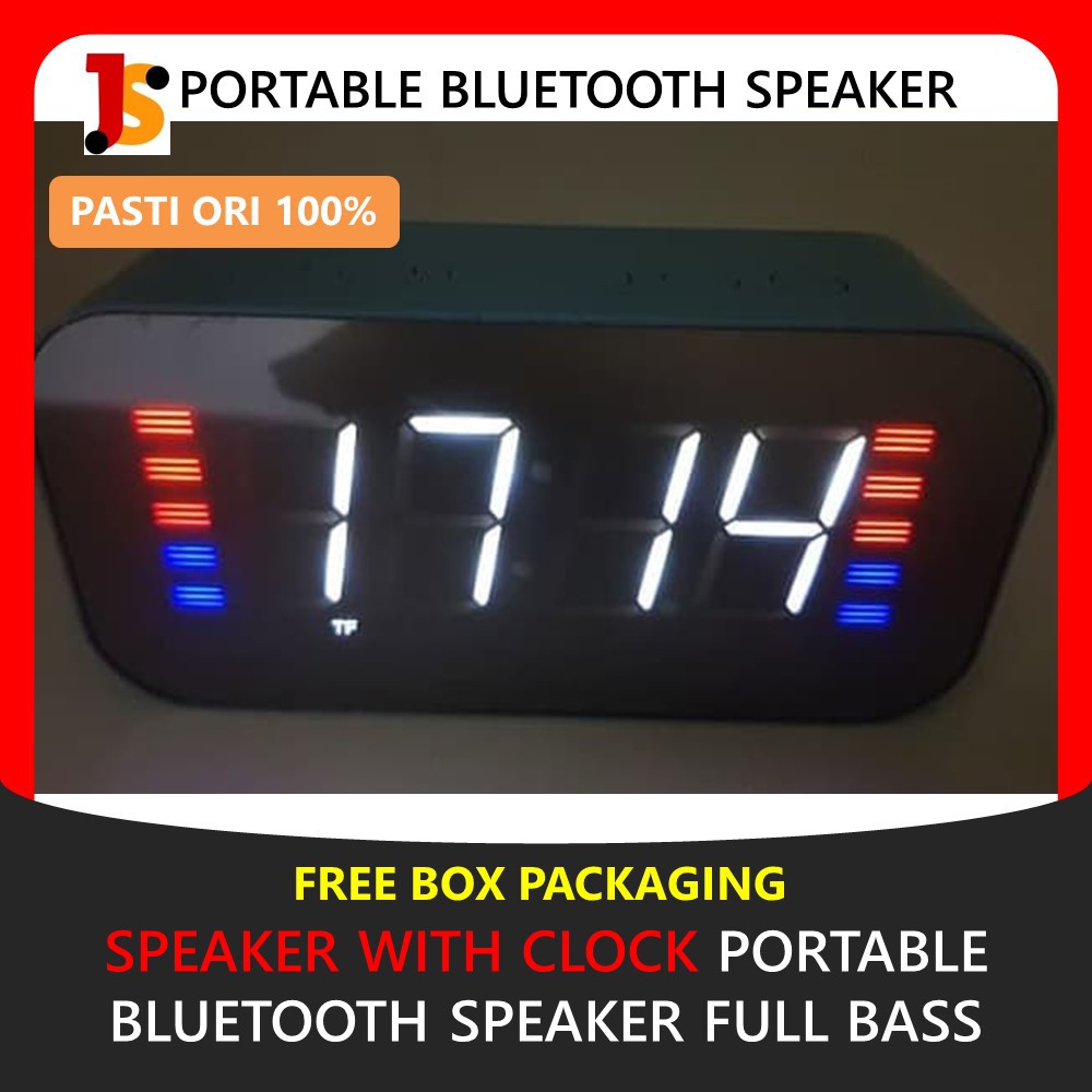 SPEAKER SPEKER BLUETOOTH PORTABLE MINI SPIKER SEPIKER BLUTUT AKTIF WIRELESS SOUND MINI MURAH JS44