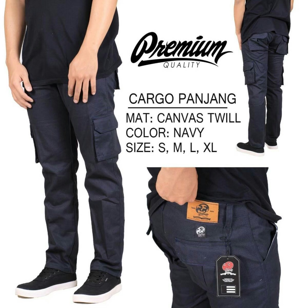 CELANA CARGO PANJANG PRIA UKURAN 27-38 PREMIUM QUALITY SLIMFIT COWO SKINNY POLOS COWOK CLANA KARGO