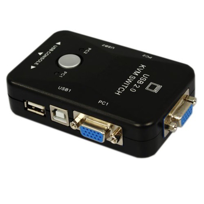 KVM Switch 2 Port USB