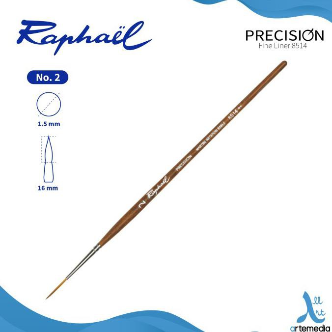 

Best Produk] Raphael Precision Fine Liner 8514 Brush - No. 2