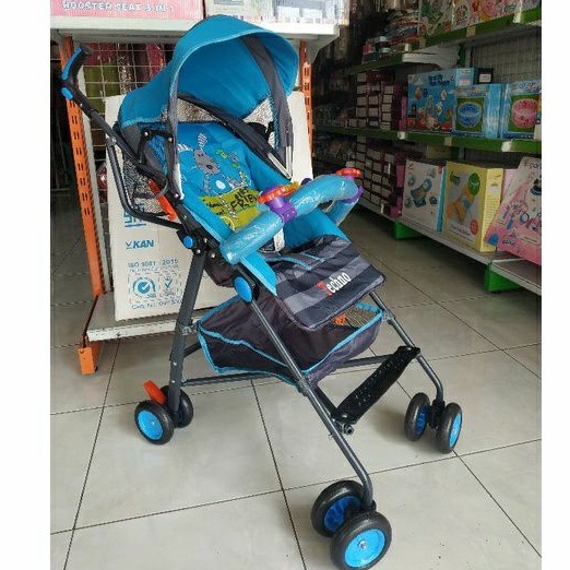 OBRAL tutup toko  STROLLER PLIKO TECHNO STROLLER 107 DORONGAN KERETA BAYI PLIKO RODA 4 DOES BUGGY DA
