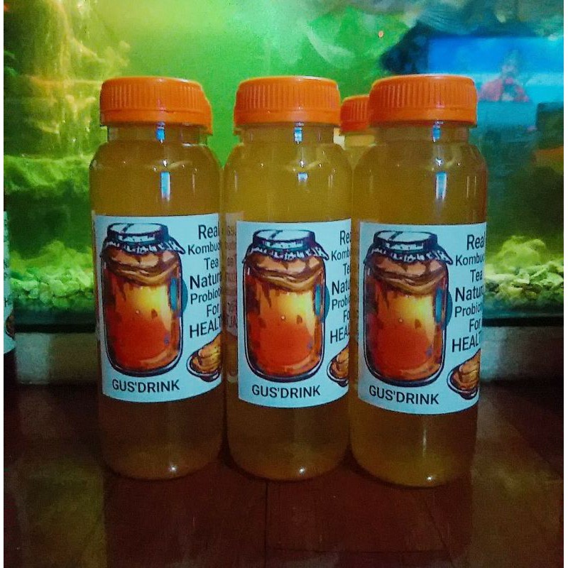 

BISA COD PROMO TEH HERBAL JAMUR KOMBUCHA PROBIOTIES FOR HEALTH, SEGAR, DAN MENYEHATKAN