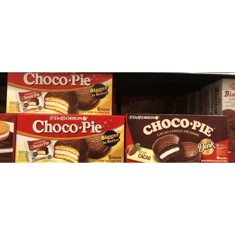 

Delfi Orion CHOCO PIE Dark/Original - 180gr isi 6 pack / 360gr isi 12Pack