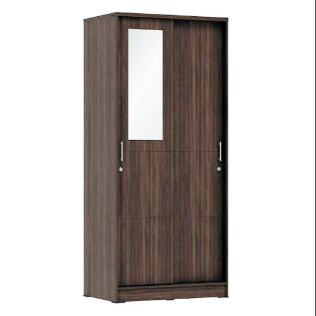 Lemari Pakaian Pintu Sliding Metropolis Alba SL 80