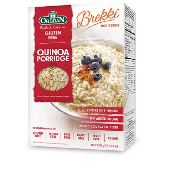 

Orgran Gluten-Free Cereal Quinoa Porridge 230g