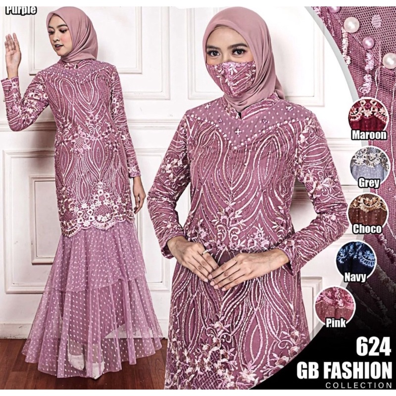 maxi brukat full model duyung tile