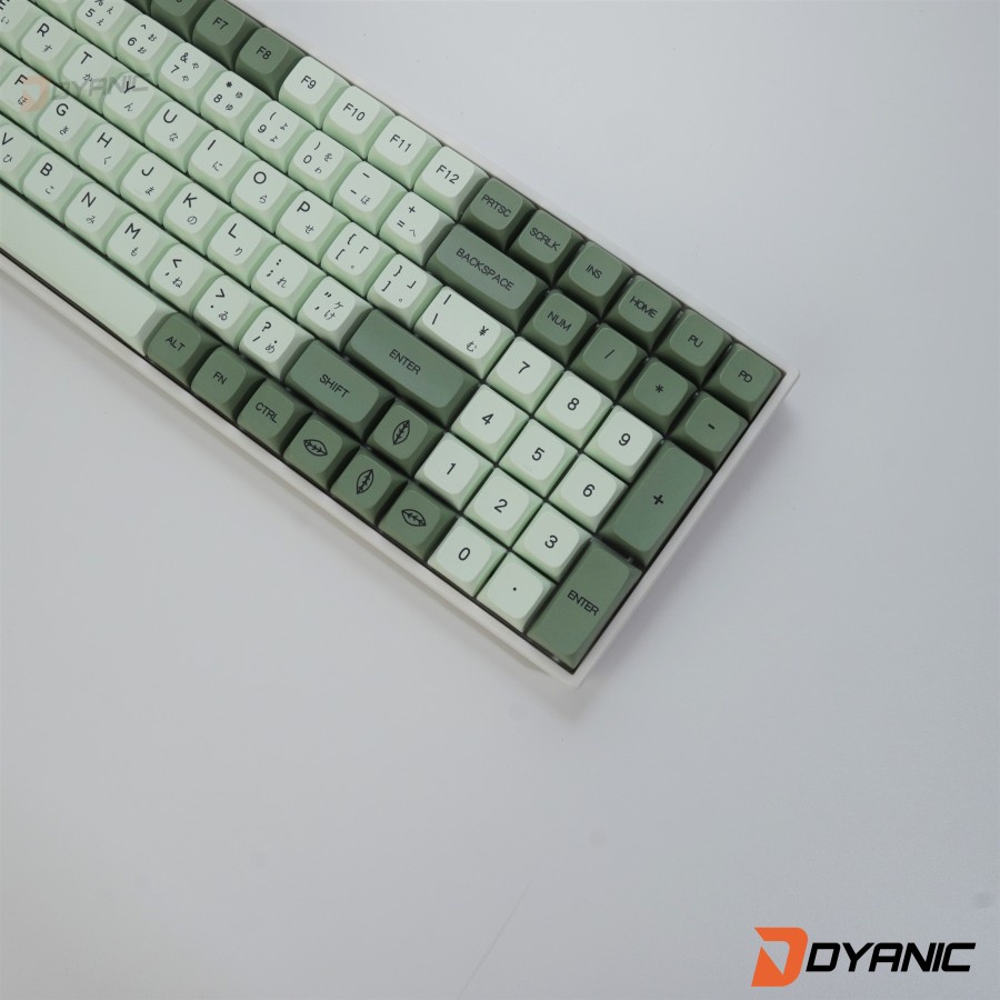 KEYCAPS MATCHA GREEN THEME Japanese Root - XDA PROFILE PBT