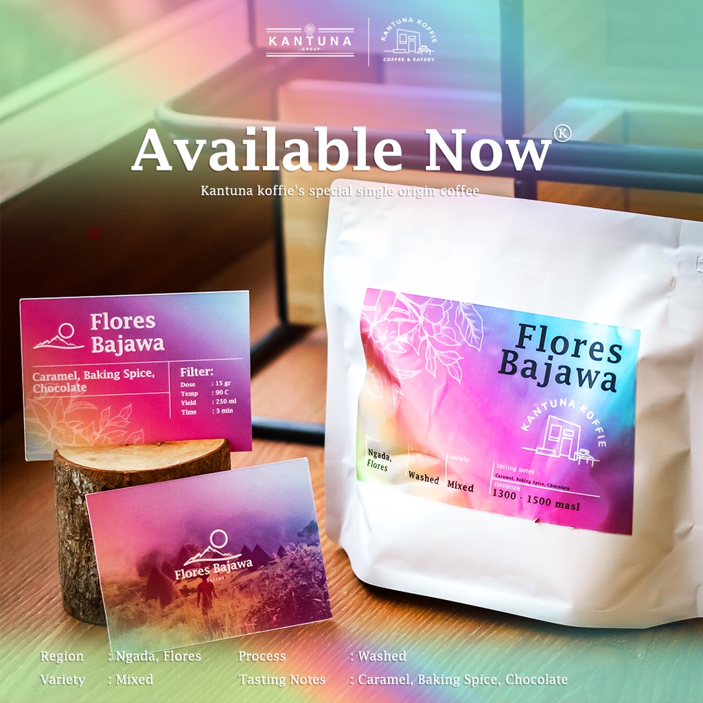 

Kantuna Single Origin Coffee : Flores Bajawa