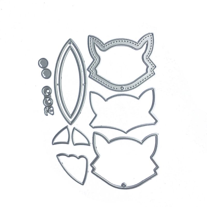 Siy Cetakan Stensil Cutting Dies Motif Botolbintang Bahan Metal Untuk Scrapbookcraft Diy