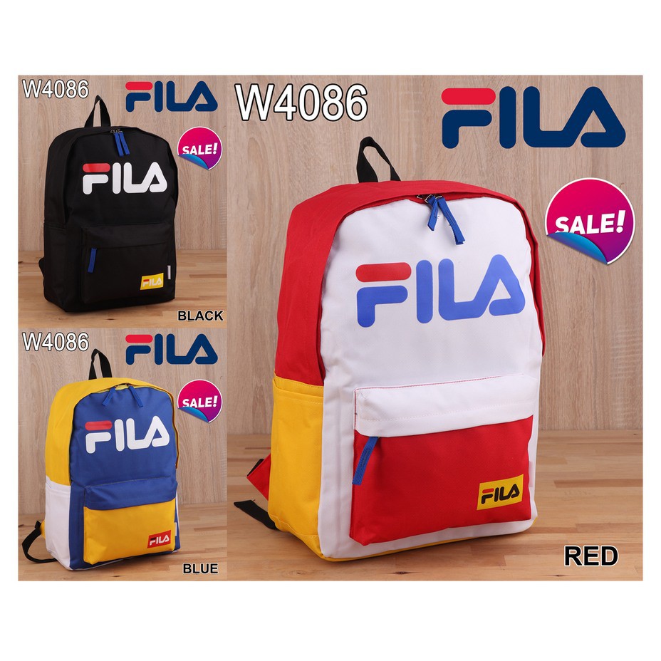 CK02 Bag Ransel Fila W4086(SALE) - TAS RANSEL TAS IMPOR
