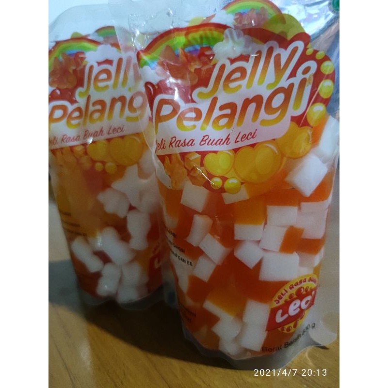 Jelly Pelangi (Campuran ES BUAH)