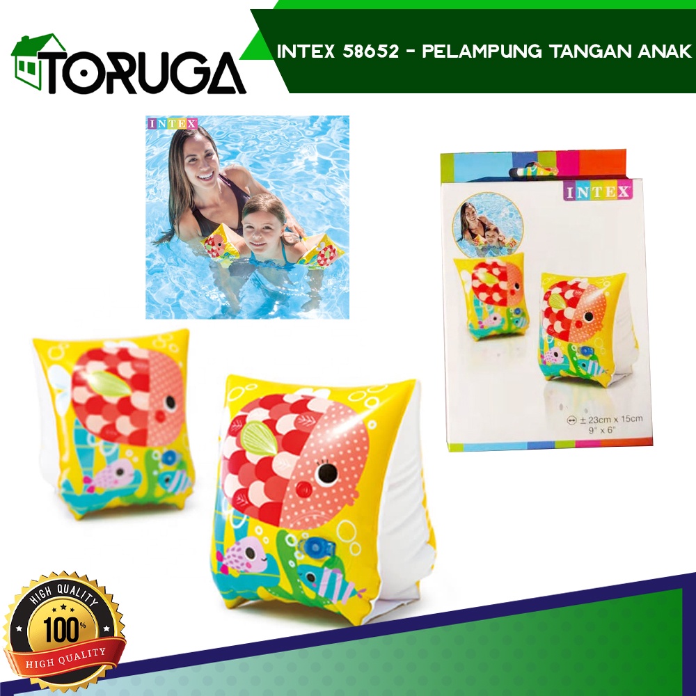 Pelampung Renang Ban Tangan Lengan Dewasa INTEX 58652 Tropical Arm Bands