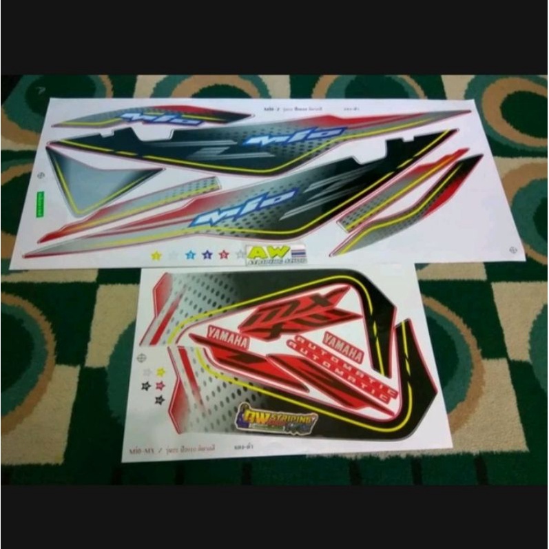 striping mio soul z body merah Kodak Thailand