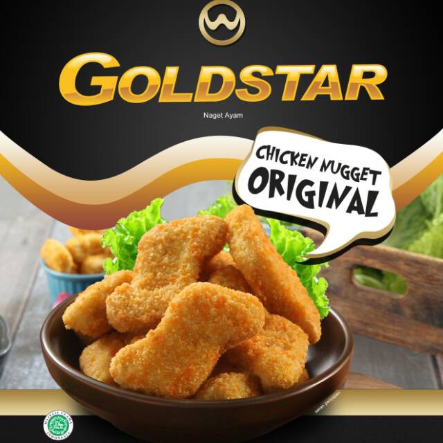 

Nuget Ayam Stik original 500g Goldstar