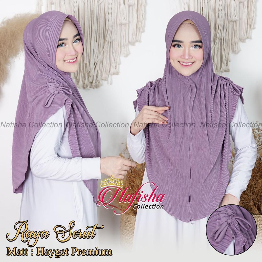 HIJAB INSTANT RAYA SERUT ORI NAFISHA ANB