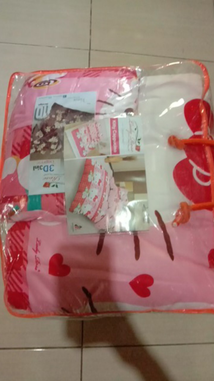 Bedcover Lady Rose Uk. King (180x200)cm Motif Kreatif Flamingo, Doraemon, Hello Kitty, Kerokeroppi