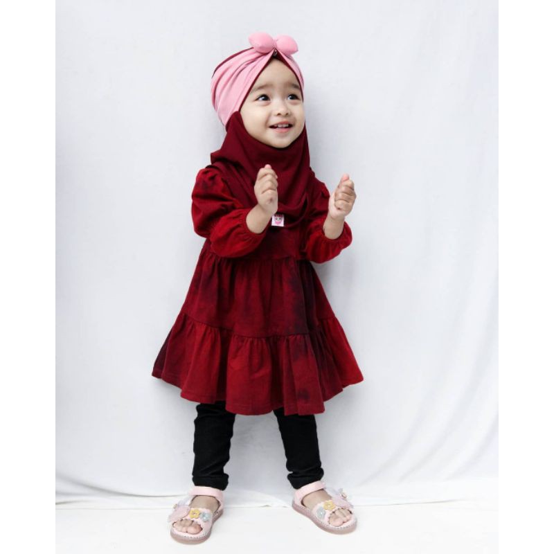 Afsheenastore Tunik Deandra Tyedye By Almahyra Kids