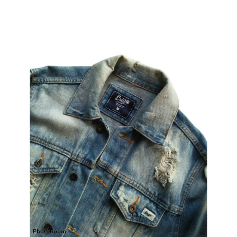 jaket denim erigo
