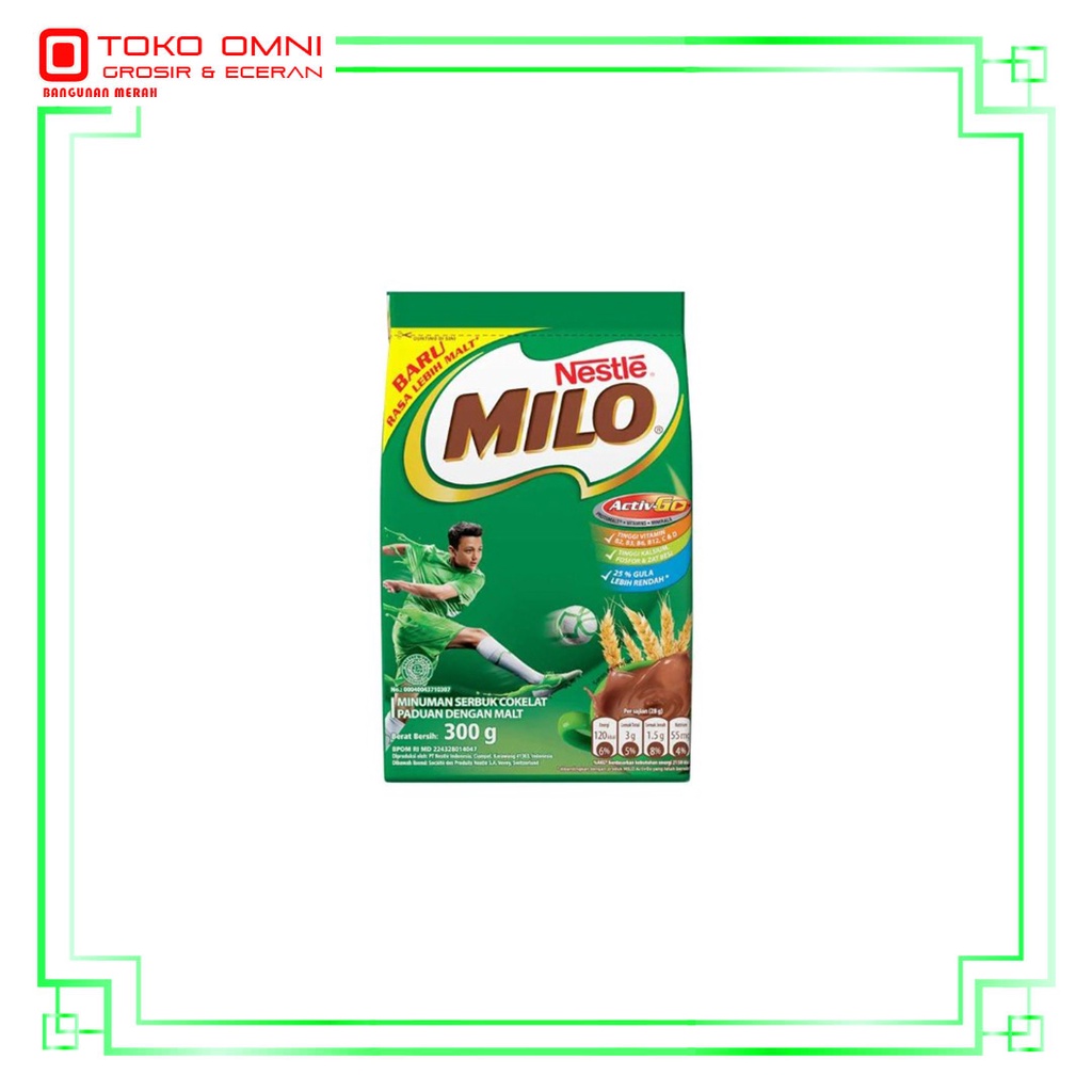 

MILO ACTIVE GO POUCH 300 GR