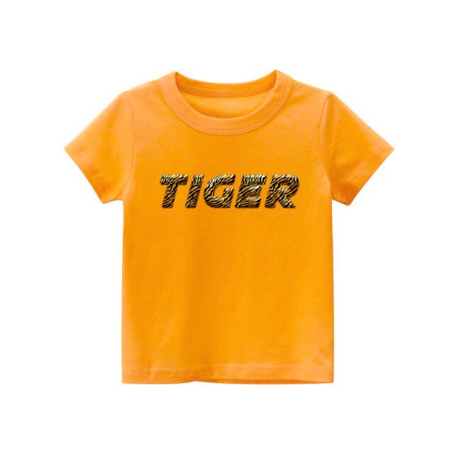 Kaos anak Strep Tiger kaos anak usia 1-8 tahun