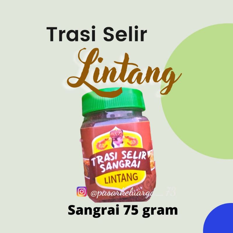 

Trasi Selir Tuban [Sangrai] 75 gram