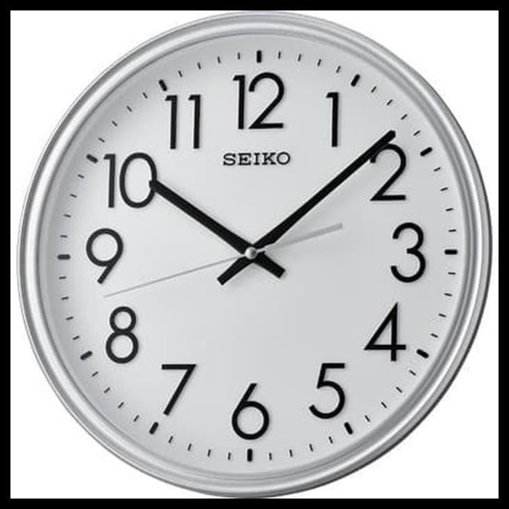 Diskon Jam Dinding Seiko Japan Qxa736S Qxa736 Silver Original