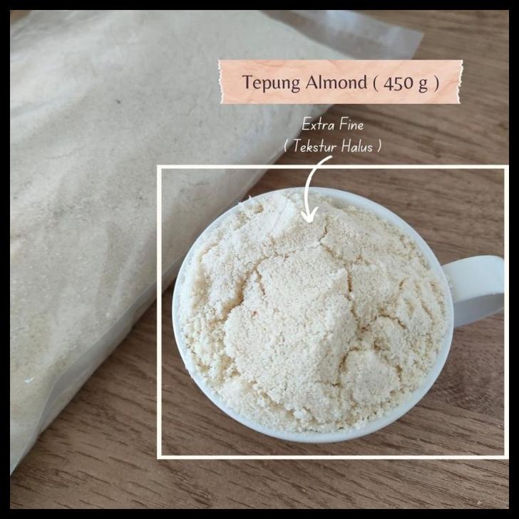 

TERBARUU!! Blanched Almond Flour (Tepung Kacang ) - 450 gr TERBARU