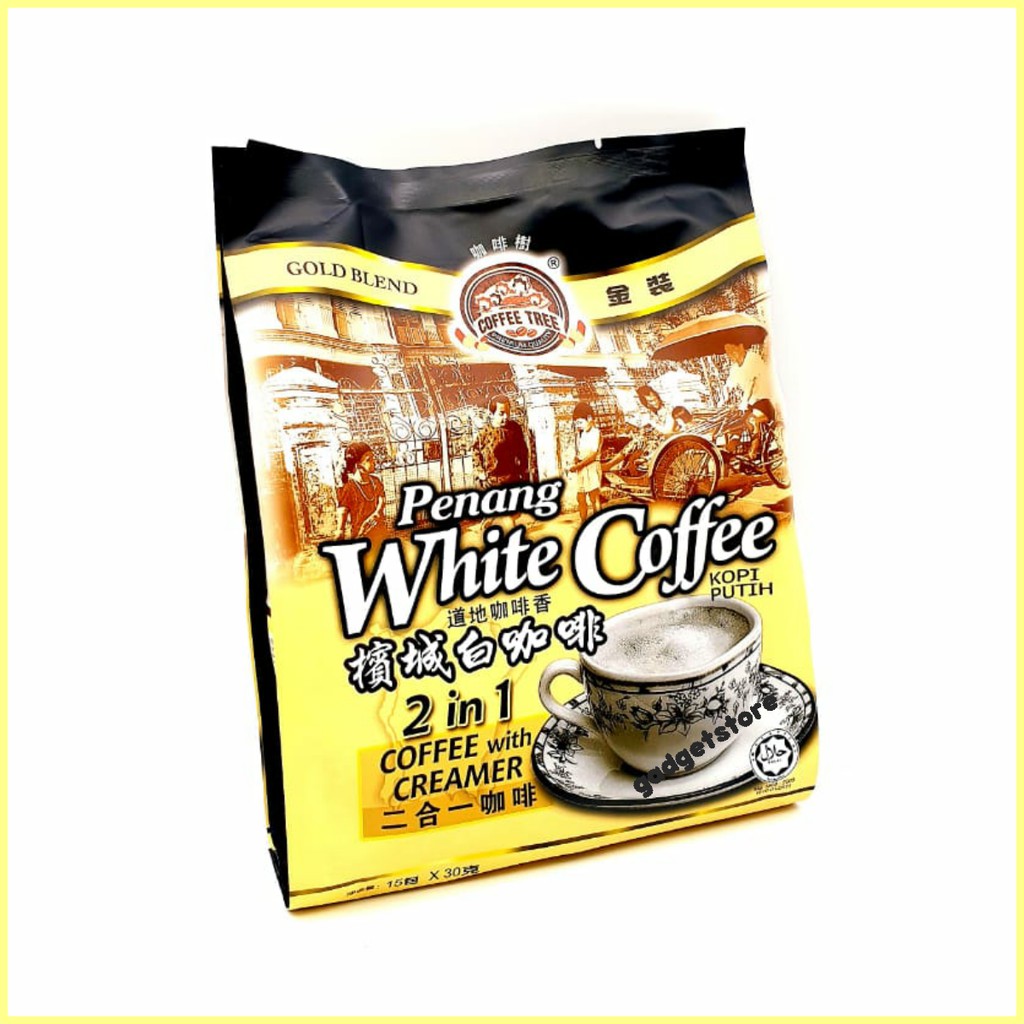 

Penang White Coffee 2 in 1 free Sugar isi 15 sachets
