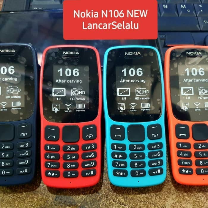 Diskon Nokia 106 Dual Sim Kamera Whatsapp Facebook Merah Shopee Indonesia