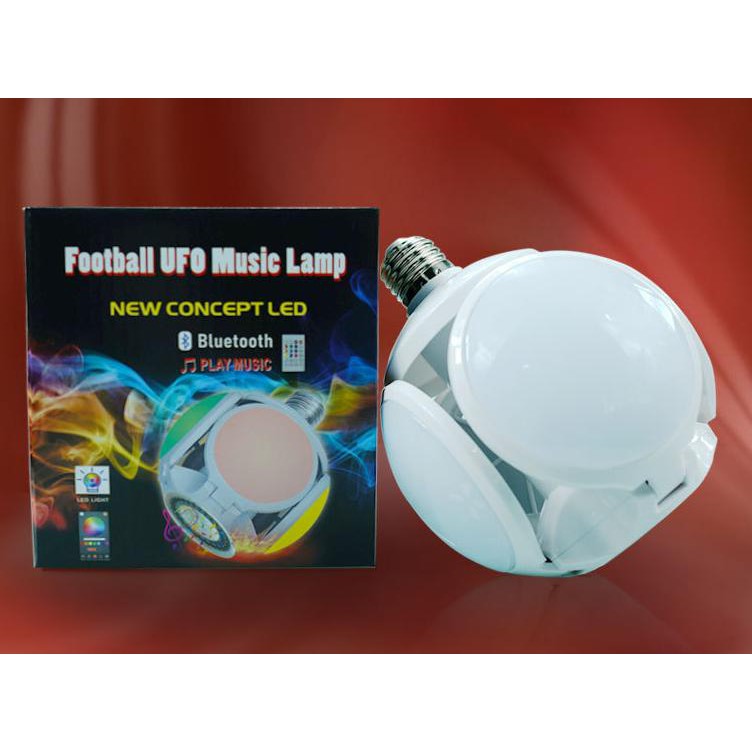 Lampu Bohlam LED / Lampu speaker Bluetooth Remote/ 4lmp