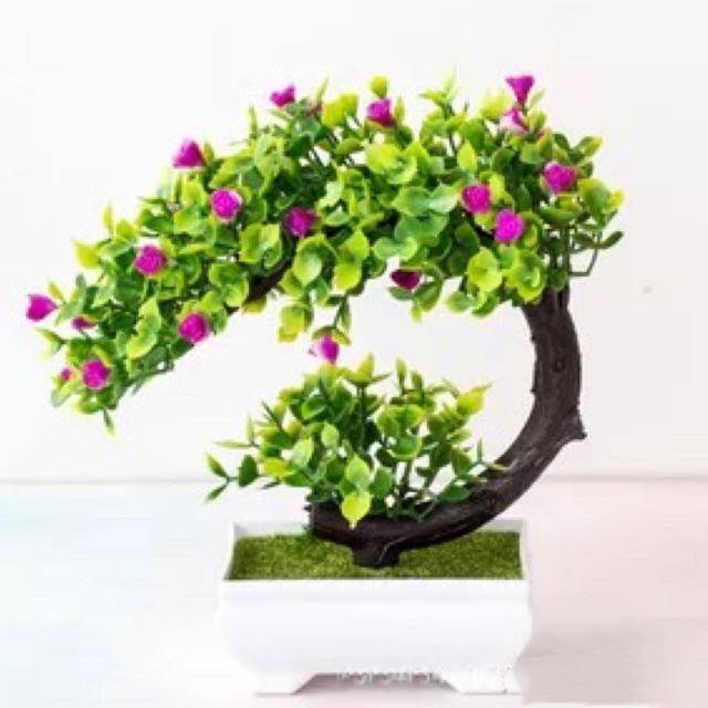 NM353 Bunga plastik / pajangan bunga Artificial / motif Rose/ Vas Petak-8