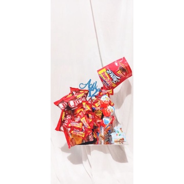 

snack tower tumpah pesanan tata