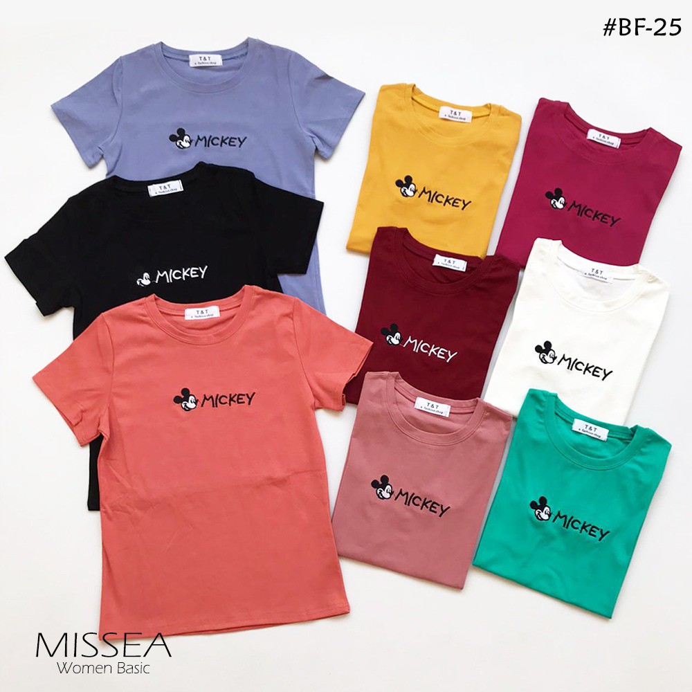 (BISA COD) KAOS IMPORT WANITA - Atasan Baju Cewek Simple Berkualitas Harga Reseller Murah - Supplier