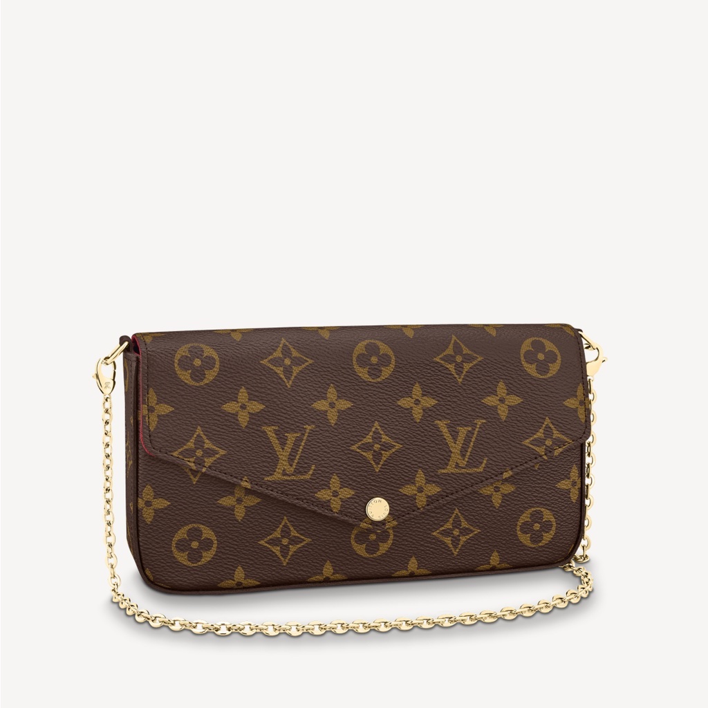Louis Original Felicie Pochette Crossbody Bag Shoulder Bag/Tas Selempang Louis Original Felicie Poch