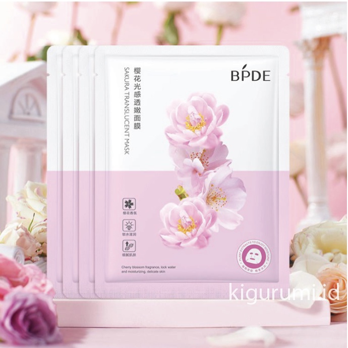 BPDE Fruit Mask Natural Facial Sheet Mask Masker Wajah Buah EM036